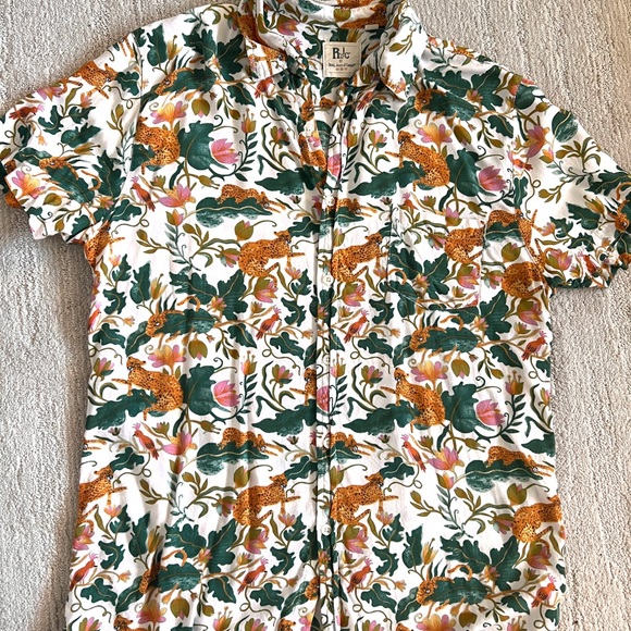 RJC Jungle Theme Short Sleeve Shirt - Size Large - Picture 2 of 7